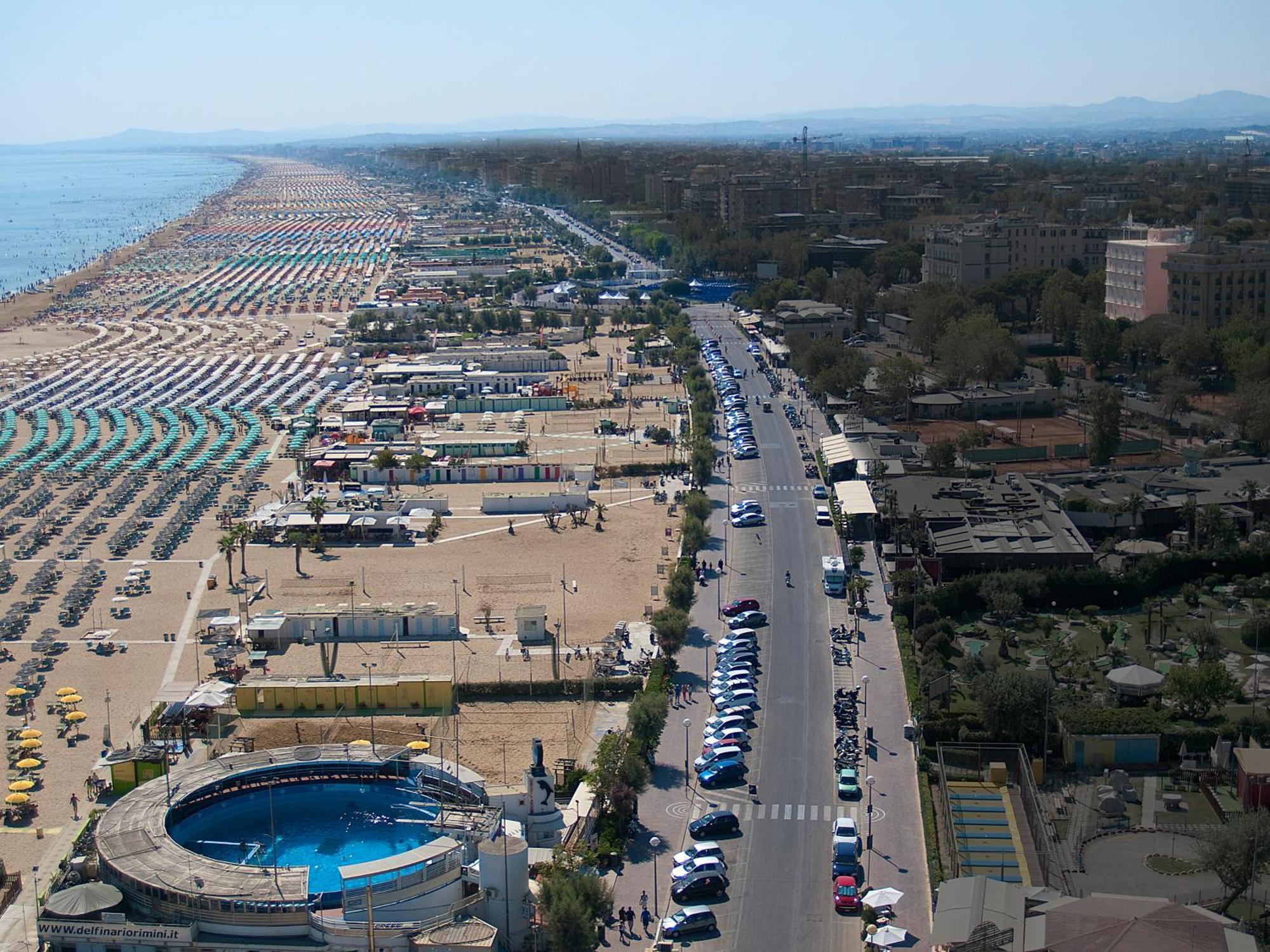 Hotel Milton Rimini Esterno foto